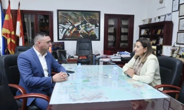 Trençevska i vizitoi komunat Rosoman dhe Kavadar