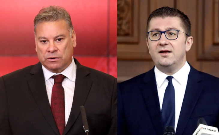 VMRO-DPMNE: Mickoski reaffirmed coalition’s position at meeting with Escobar