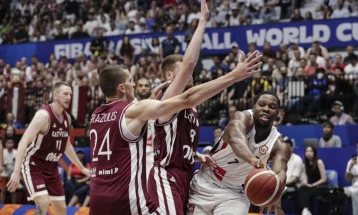 Летонија се пласираше во втората фаза на Светското кошаркарско првенство, Франција елиминирана