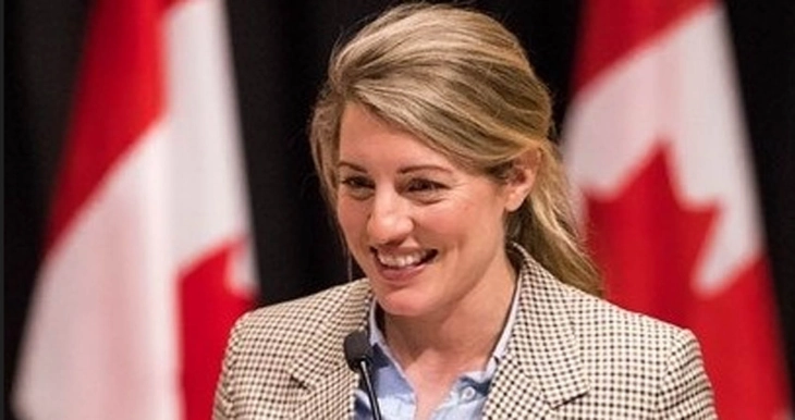 Canada's top diplomat Mélanie Joly to arrive in Skopje on Wednesday