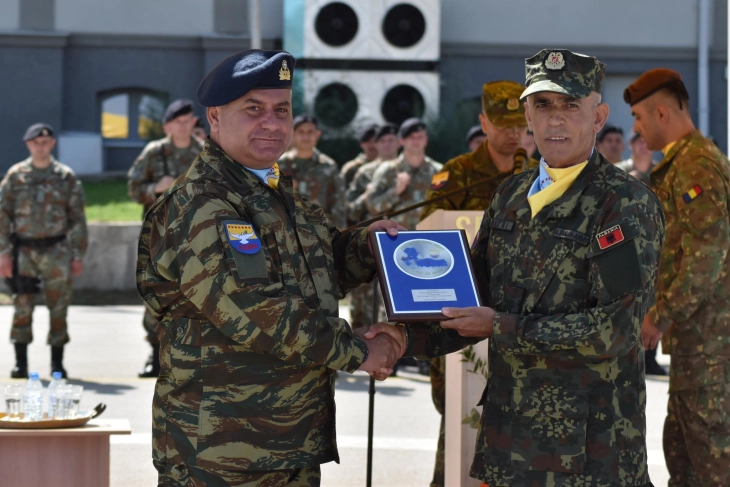 Ceremoni solmne në kazermën e Kumanovës me rastin e pranim-dorëzimit të detyrës së SEDM-së, SEERBRIG dje përvjetorit të formimit të Brigadës