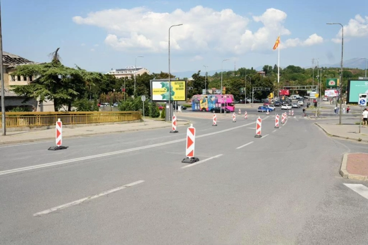Skopje's Belasica Bridge partly open to traffic as of today