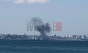 Москва соопшти дека извршила напад со дрон во украинско пристаниште на Дунав, Киев го потврди нападот