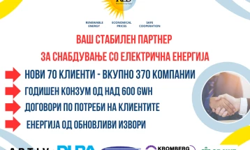 РЕС ја зацврстува лидерската позиција во снабдувањето со електрична енергија на приватниот сектор