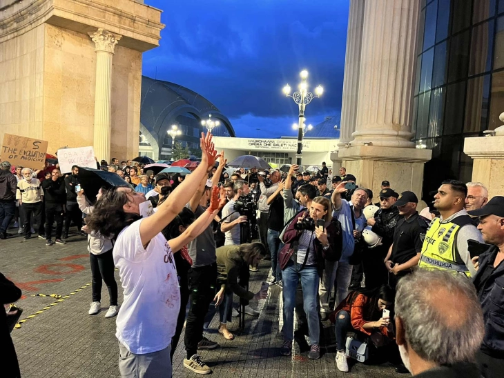 Protest held in Skopje over Oncology Clinic scandal