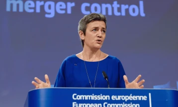 Еврокомесарката Вестагер времено се повлече од Европската комисија 