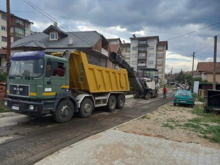 Започна санацијата на оштетените улици од поплавите во Делчево