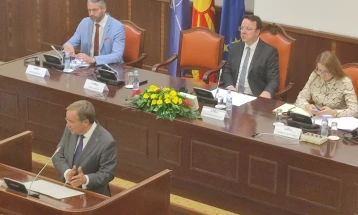 Skopje Cultural Diplomacy Forum participants meet with National European Integration Council