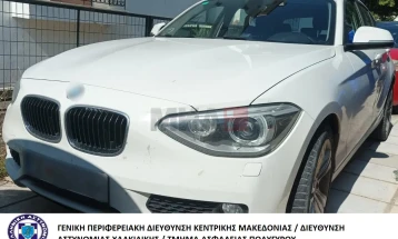 Arrestohen shtetas të Maqedonisë së Veriut që vodhën makina luksoze në Halkidiki