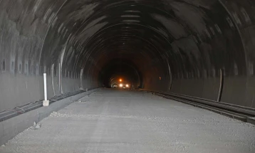 Од понеделник времен сообраќаен режим во тунелот на патот Блаце – Скопје