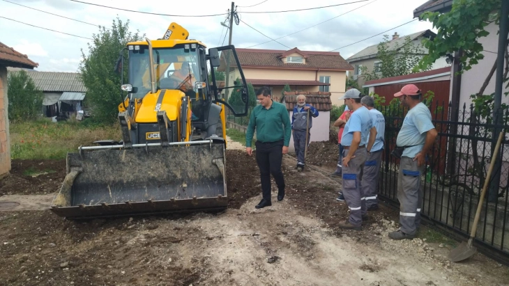 Општина Илинден продолжува со приклучување на домаќинствата кон канализацискиот систем