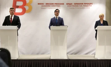 Brdo-Brijuni Process: Stability and prosperity in region interdependent, regional cooperation based on honest and open dialogue especially important