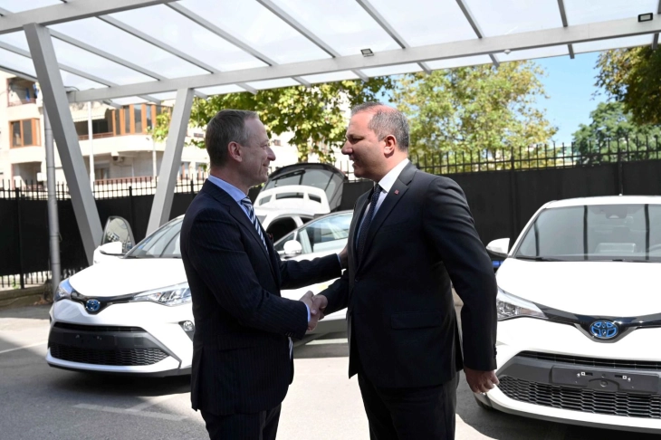 OSCE Mission to Skopje donates vehicles to Ministry of Internal Affairs