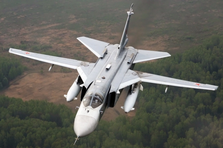 Rrëzohet një aeroplan ushtarak rus Su-24 në jug të Rusisë gjatë një fluturimi stërvitor