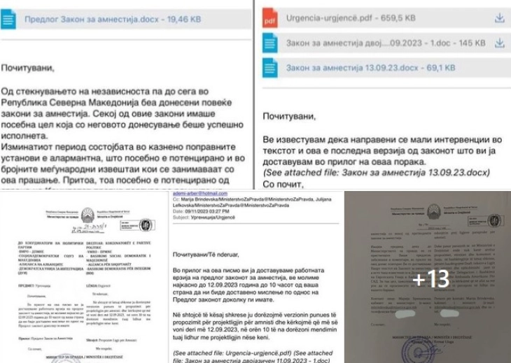 Лога: Испративме дописи до координаторите на пратеничките групи и до Мицкоски за да се изјаснат за Предлог-законот за амнестија