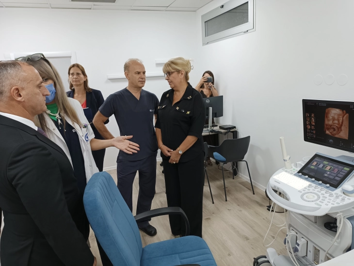 Fetal Medicine Unit opens at Gynecology Clinic, donation from Greece and Professor Kypros Nikolaides