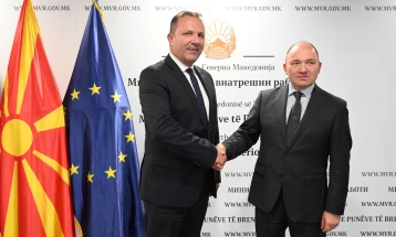 Minister Spasovski meets new Austrian Ambassador Martin Pammer