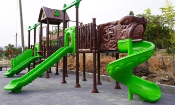Во велешкото село Караслари се гради детски забавен парк