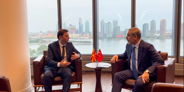 Osmani - Fidan: N. Macedonia - Turkey trade exceeds $1 billion 