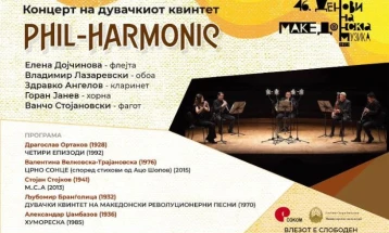 Концерт на дувачкиот квинтет Phil-Harmonic