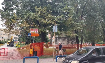 Почна уредувањето на малиот градски плоштад во Куманово