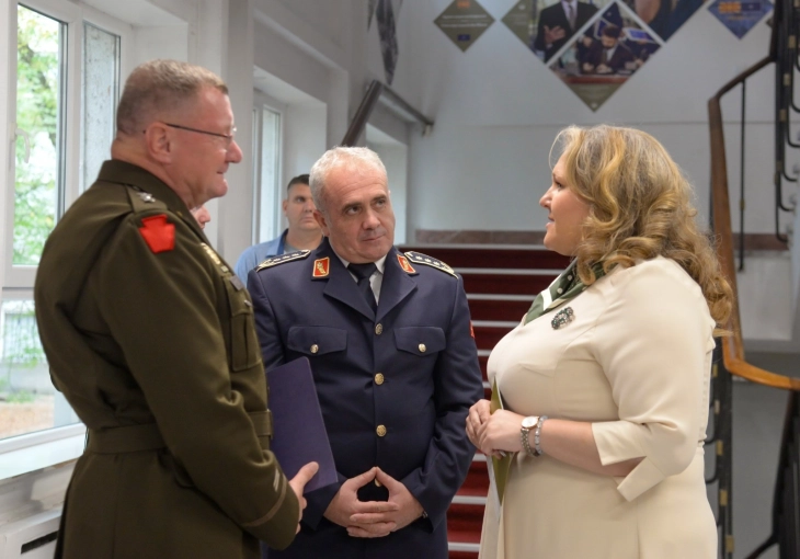 Средба на Министерката Петровска со командантот на Националната гарда на Вермонт: Нашето 30 годишно партнерство нè направи посилни