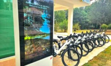 Општина Дојран од Југоисточниот плански регион доби 20 електрични велосипеди