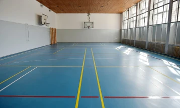 Целосно реновирана спортска сала доби училиштето  „Георги Димитров”