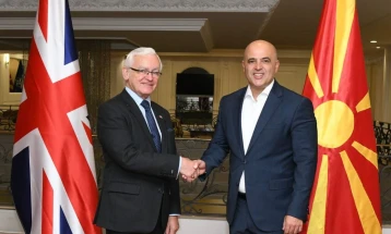 Kovachevski – Vickers: Trade relations between North Macedonia and UK set example for the region