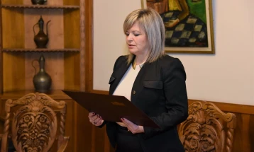 Душица Димитриеска избрана за нов претседател на Советот на јавни обвинители
