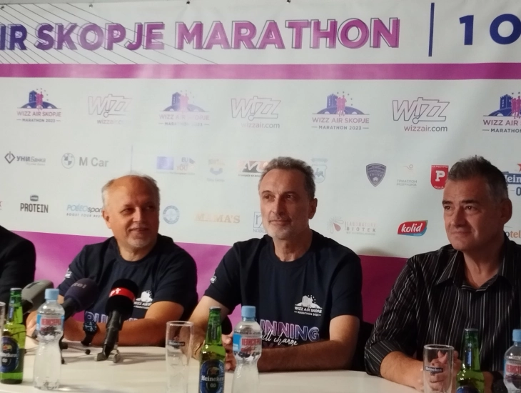 Повеќе од 11 илјади тркачи ќе учествуваат на Виз Ер Скопски маратон 2023