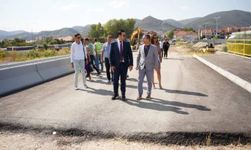 Заврши изградбата на првиот булеварски мост во Струмица