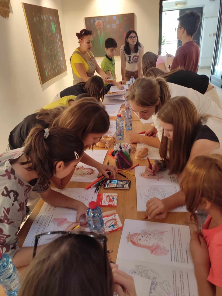 Children's workshop on Dicho Zograf held as part of European Heritage Days