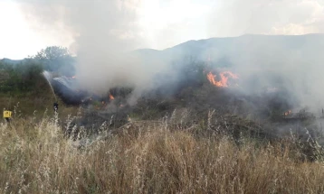 QMK: Në mëngjes aktivë kanë qenë katër zjarre, dje 20 zjarre në ambient të hapur