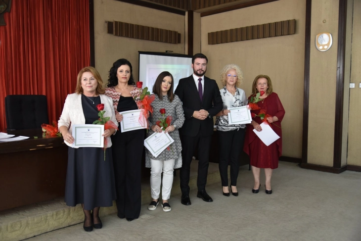 Општина Штип додели признанија на најдобрите наставници