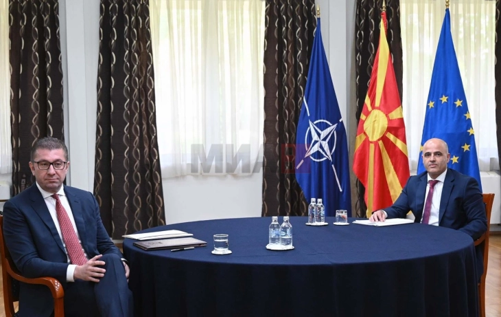 Ковачевски за МИА: Со Мицкоски ќе разговараме за добивање поддршка од ВМРО-ДПМНЕ за евроинтеграциите