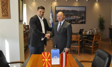 Австрискиот амбасадор Мартин Памер во посета на Општина Охрид