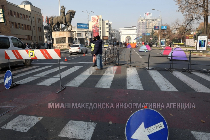 n Shkup nesër regjim i  posaçëm i trafikut për shkak të ushtrimit simulues 