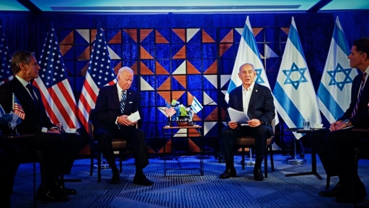 Netanyahu to Biden: West has to help defeat Hamas' 'sheer evil'