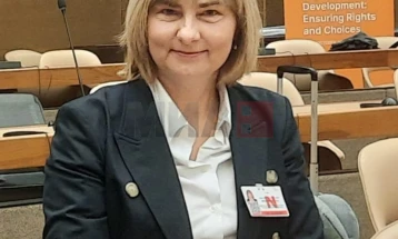 Претседателката на ДОМ Маја Морачанин на Интернационалната конференција за население и развој на ОН во Женева