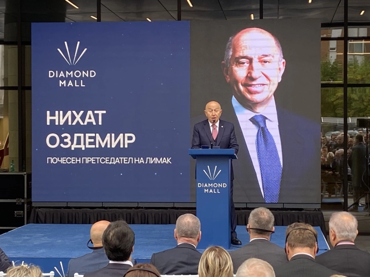 Diamond Mall opens in Skopje