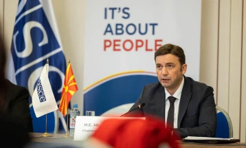 Osmani to open OSCE Chairpersonship's Conference on Cyber/ICT Security in Skopje