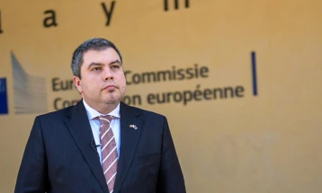 Deputy PM Marichikj resumes Brussels visit