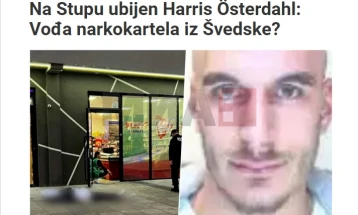 Во Сараево убиен Швеѓанец, наводно шеф на нарко мрежа во Шведска