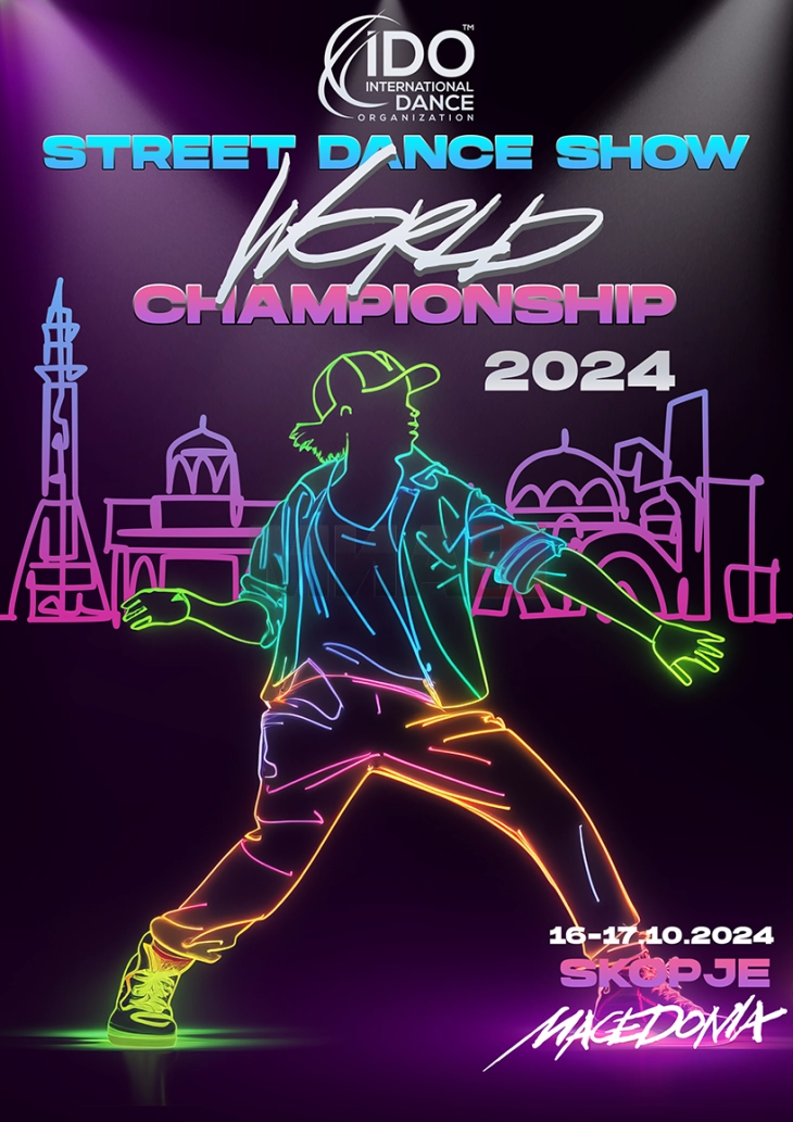 Скопје домаќин на Светското првенство во хип хоп 2024