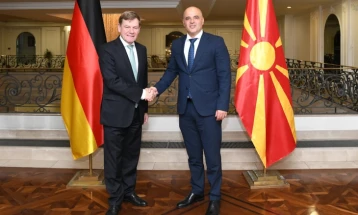 Kovaçevski - Vadefull: Mbështetje e riafirmuar nga Gjermania për eurointegrimet e Maqedonisë së Veriut