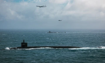 Подморница на САД со наведувани ракети пристигна на Блискиот Исток