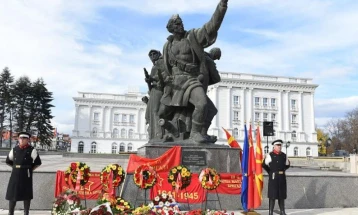 Shkupi shënon 79 vjetorin nga Dita e çlirimit