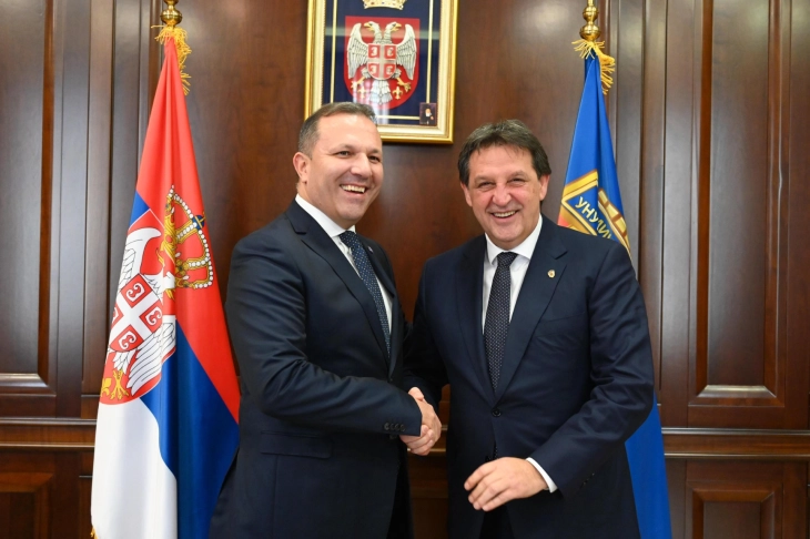 Spasovski and Gašić discuss enhancing bilateral cooperation, joint action against illegal migration