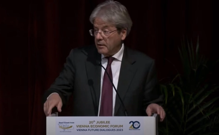 Gentiloni: New geopolitical context is new boost for enlargement, take advantage of opportunity